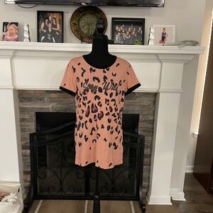 NWT’s LulaRoe Medium Liv T-shirt “stay wild”